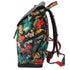 Christian Louboutin Explorer Funk Backpack Black Green Multi Canvas Floral